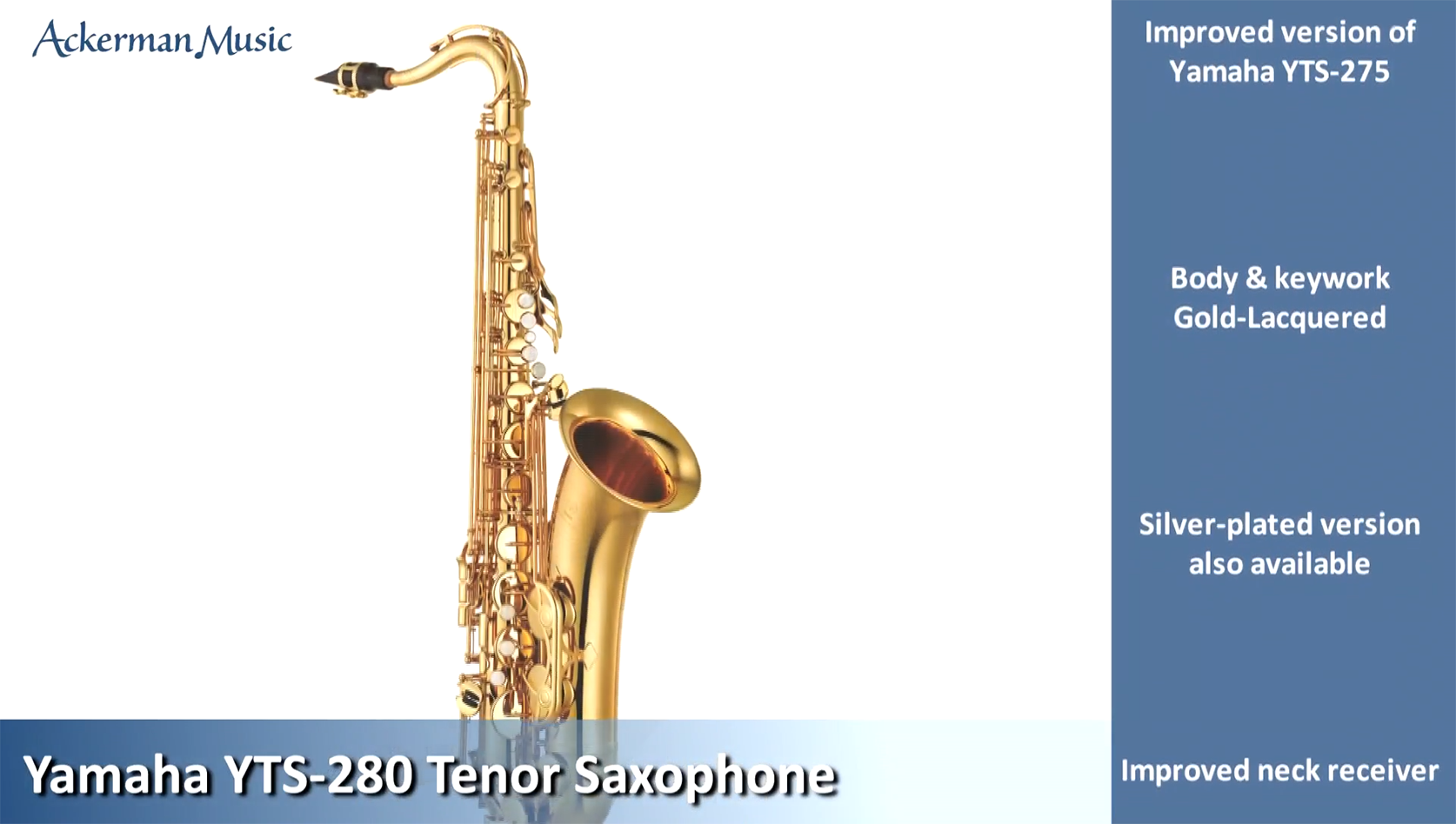 Yamaha YTS-280 Tenor Saxophone