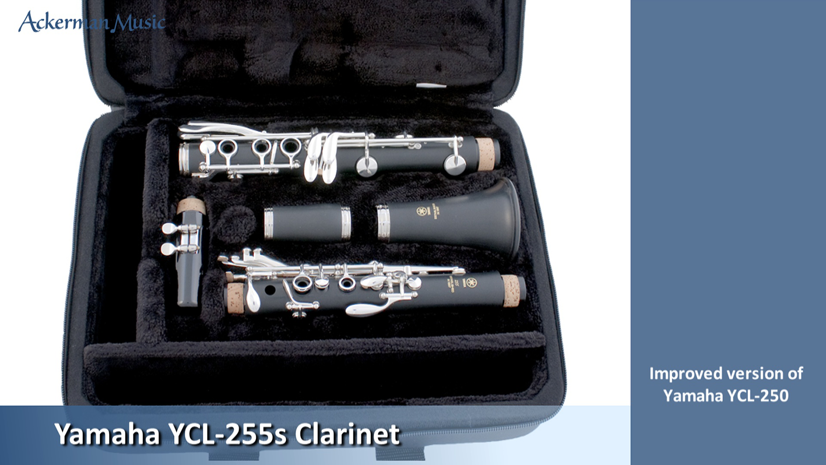 Clarinette Yamaha YCL-255S CLARINETE YAMAHA YCL 255S YCL 255S